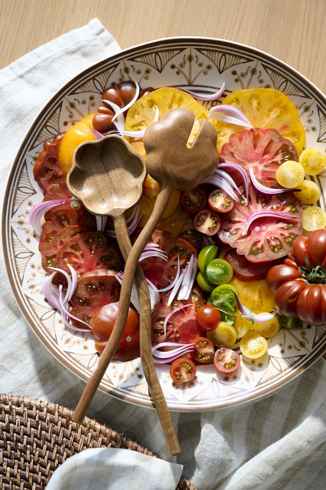 Salladsbestick natur - 2