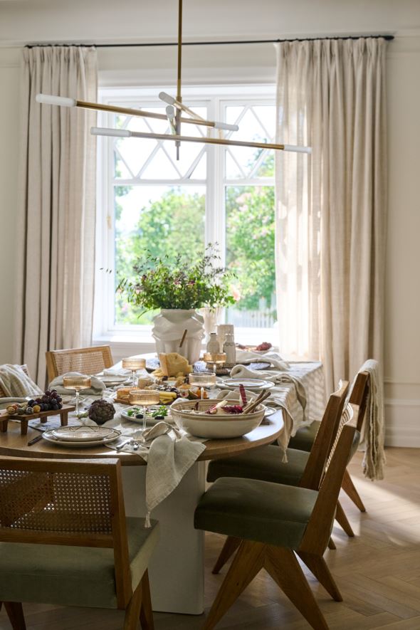 Ljusdämpande gardin natur - 2