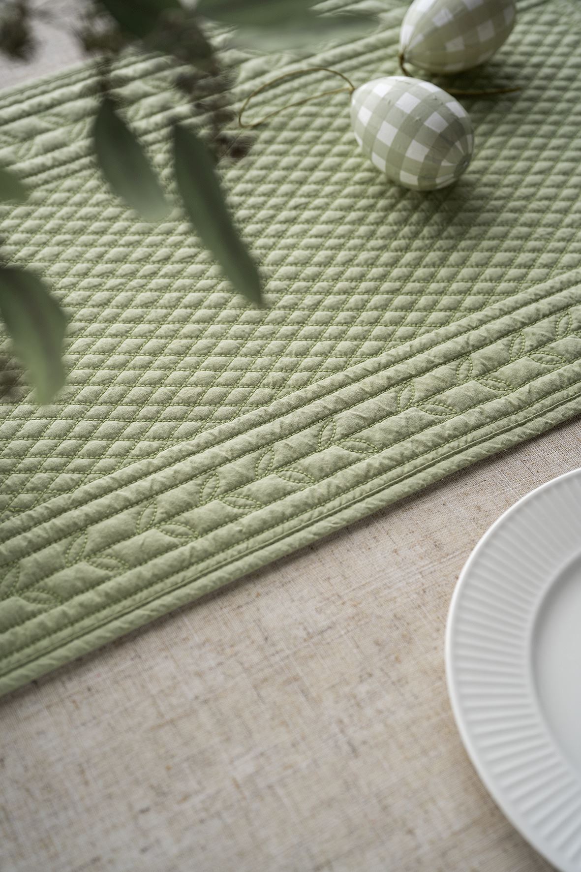 Bordslöpare ljusgrön - 4