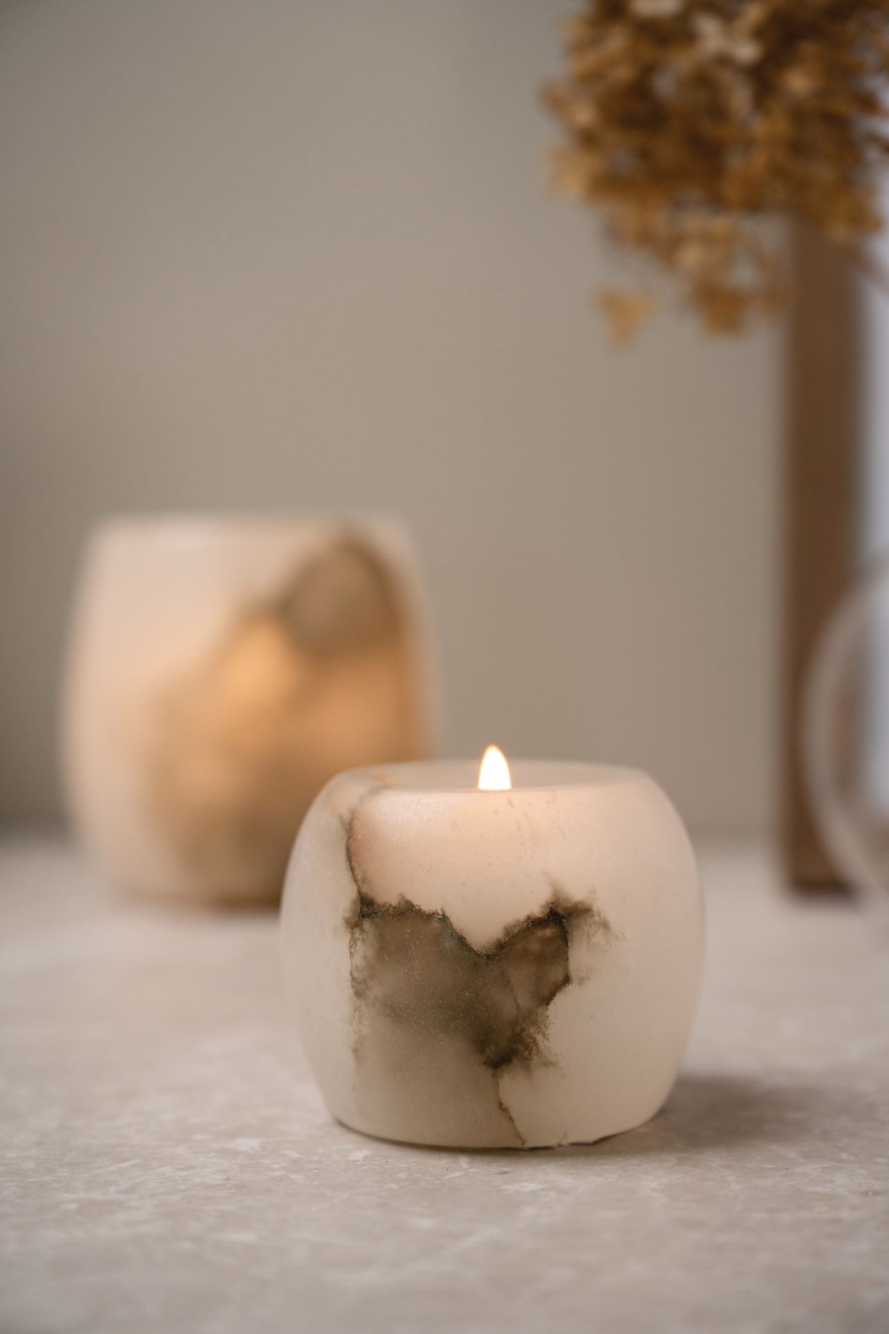 Värmeljushållare offwhite - 4