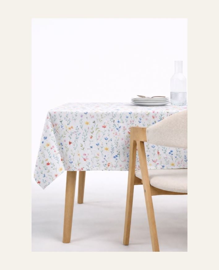 Avtorkningsbar duk multi - ø145cm multi - 1