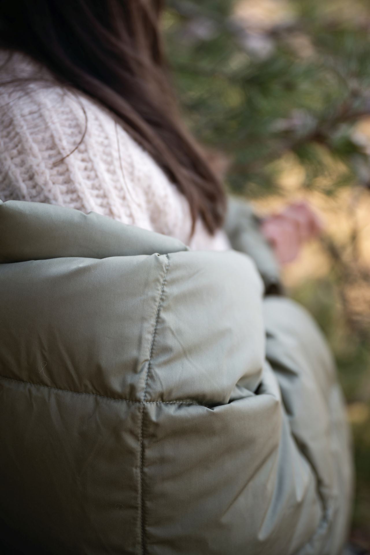 Dunpläd olivgrön - 4