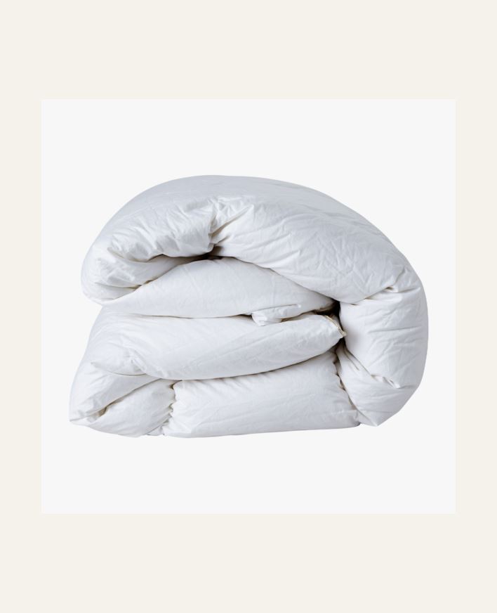 Varmt duntäcke vit - 150x210 cm vit - 1