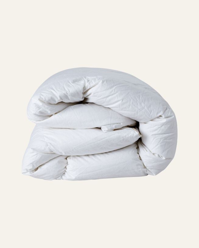 Varmt duntäcke vit - 150x210 cm vit - 1