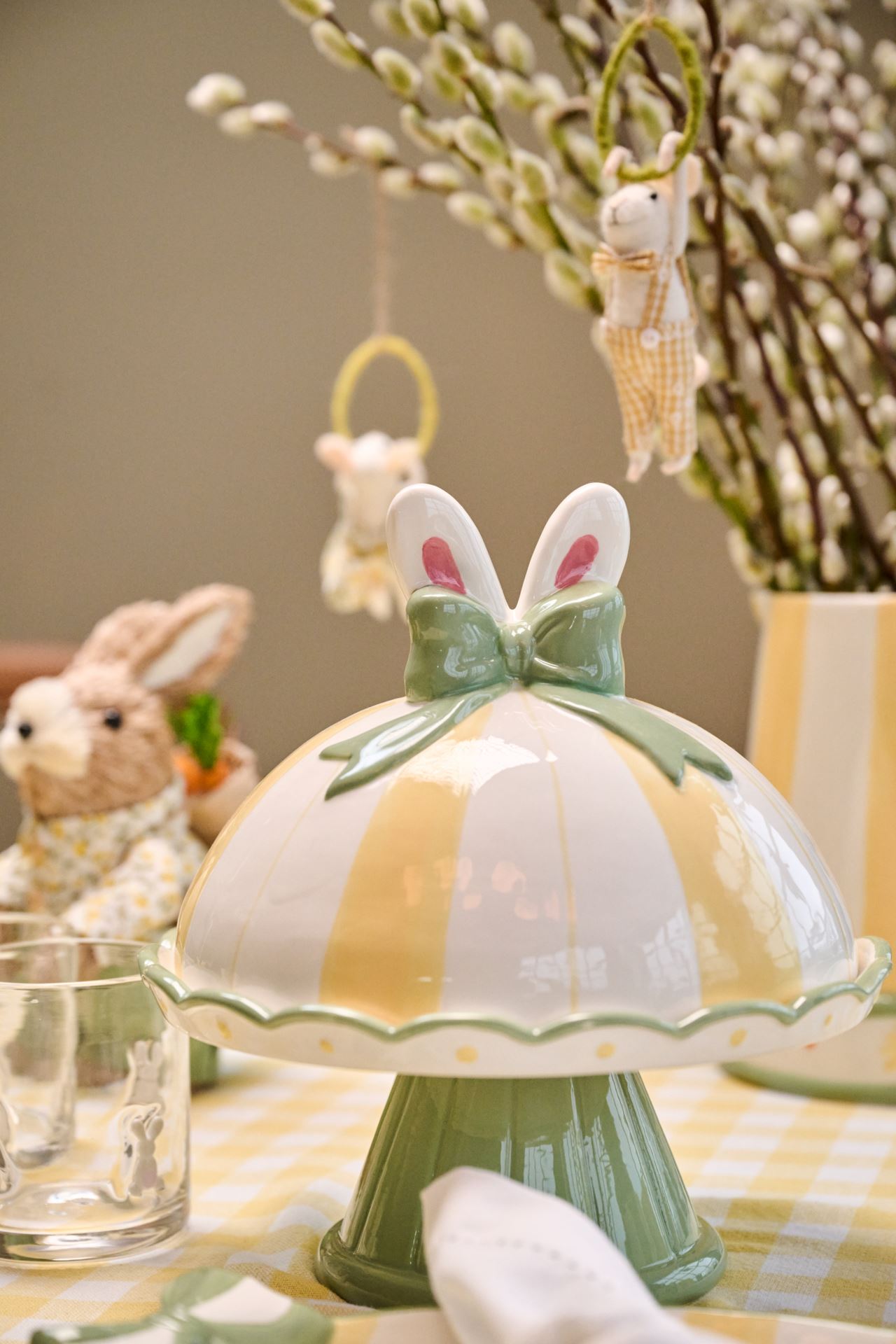 Tårtfat multi/gul - 3