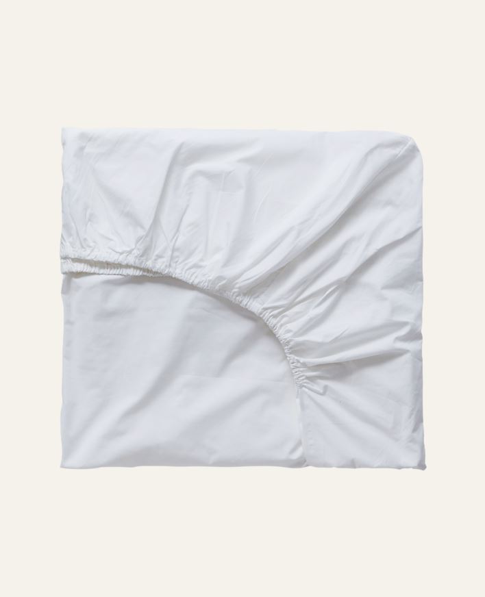 Dra-på-lakan vit - 180x200 cm vit - 1