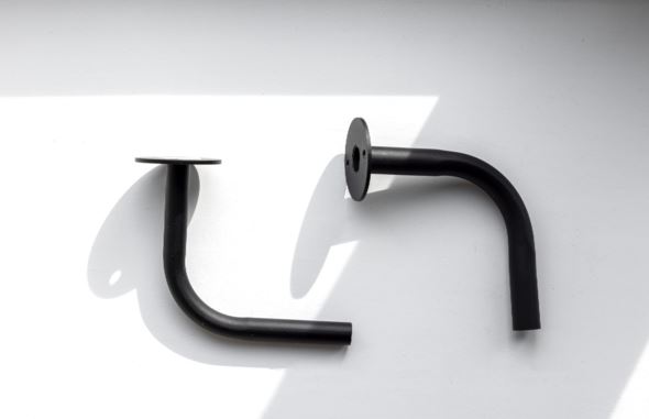 Gardinknopp, 2-pack svart - 4