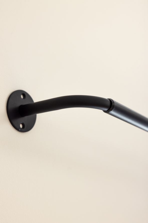 Gardinknopp, 2-pack svart - 6