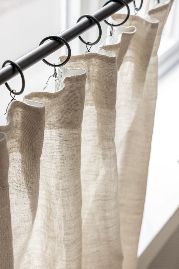 Gardinstång svart - 12