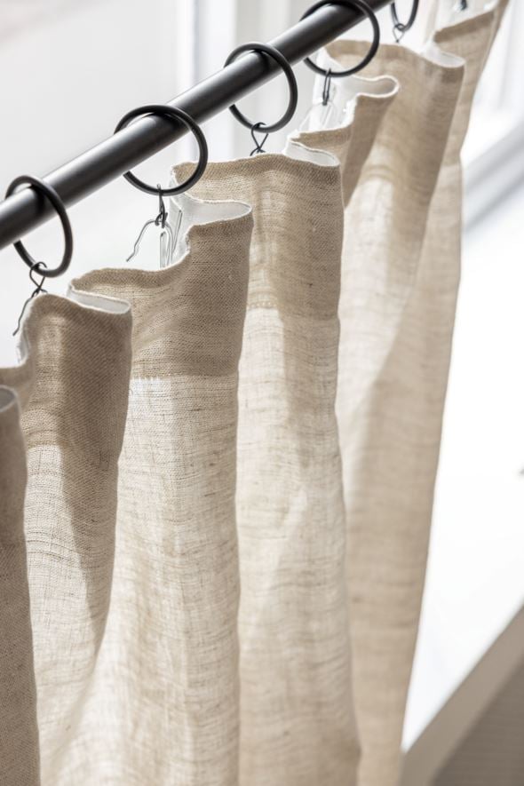 Gardinstång svart - 12