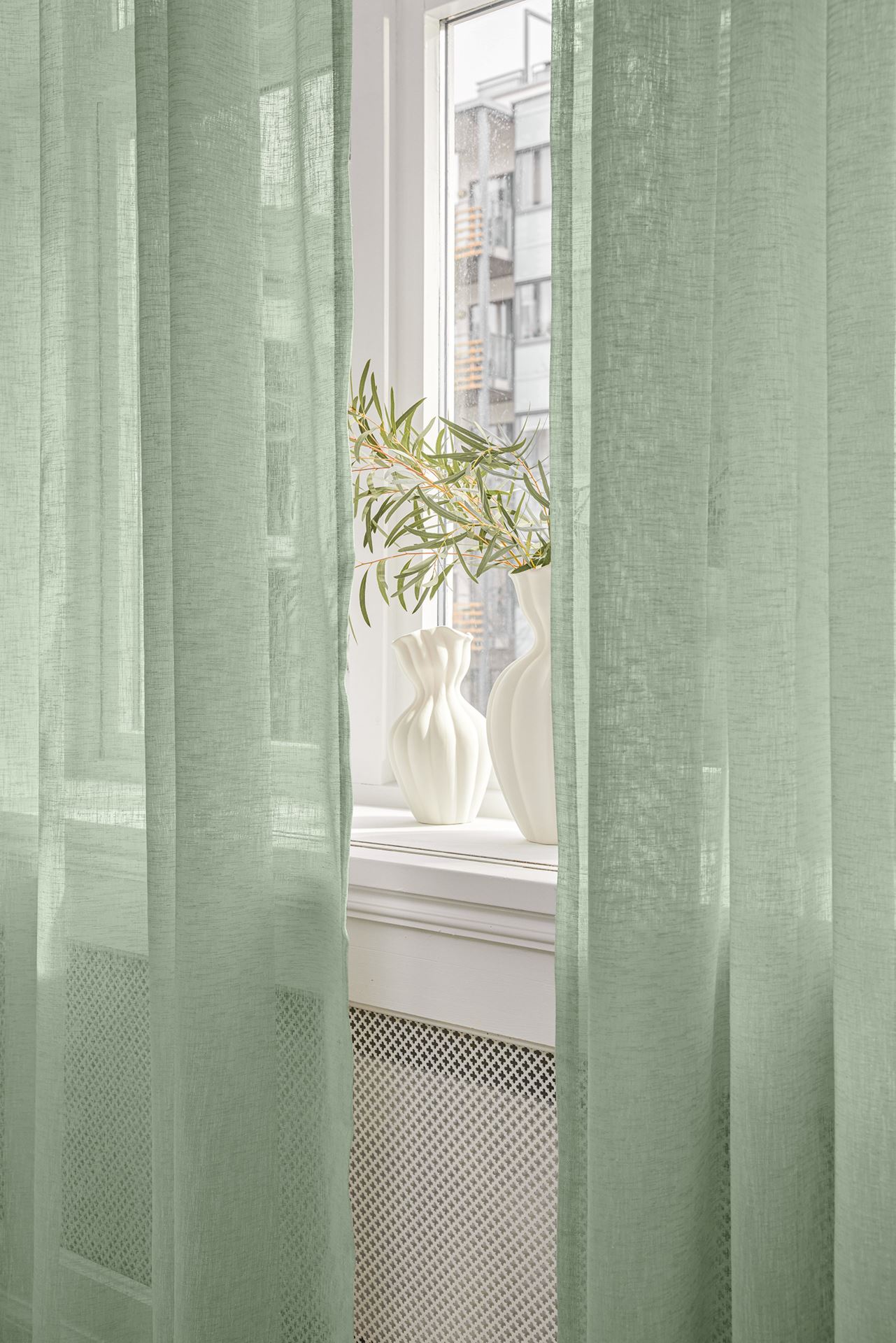 Gardin ljusgrön - 2