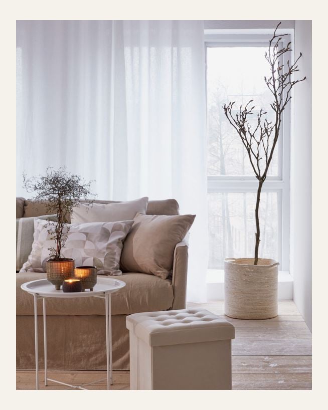 Gardin offwhite - 120x240 cm offwhite - 1