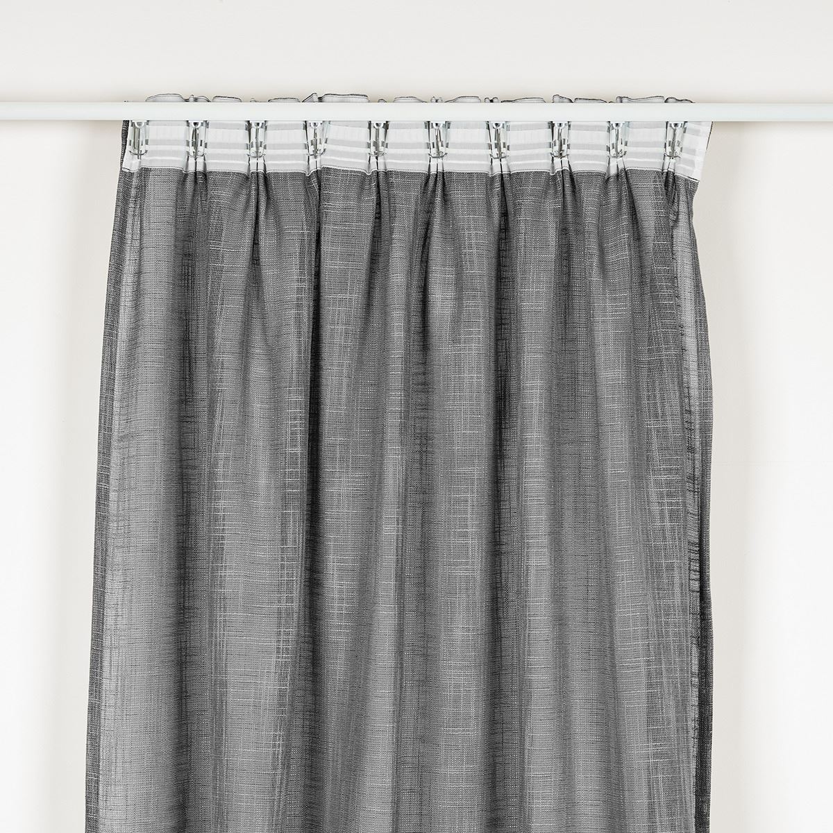 Gardinkrokar, höga stål - 3