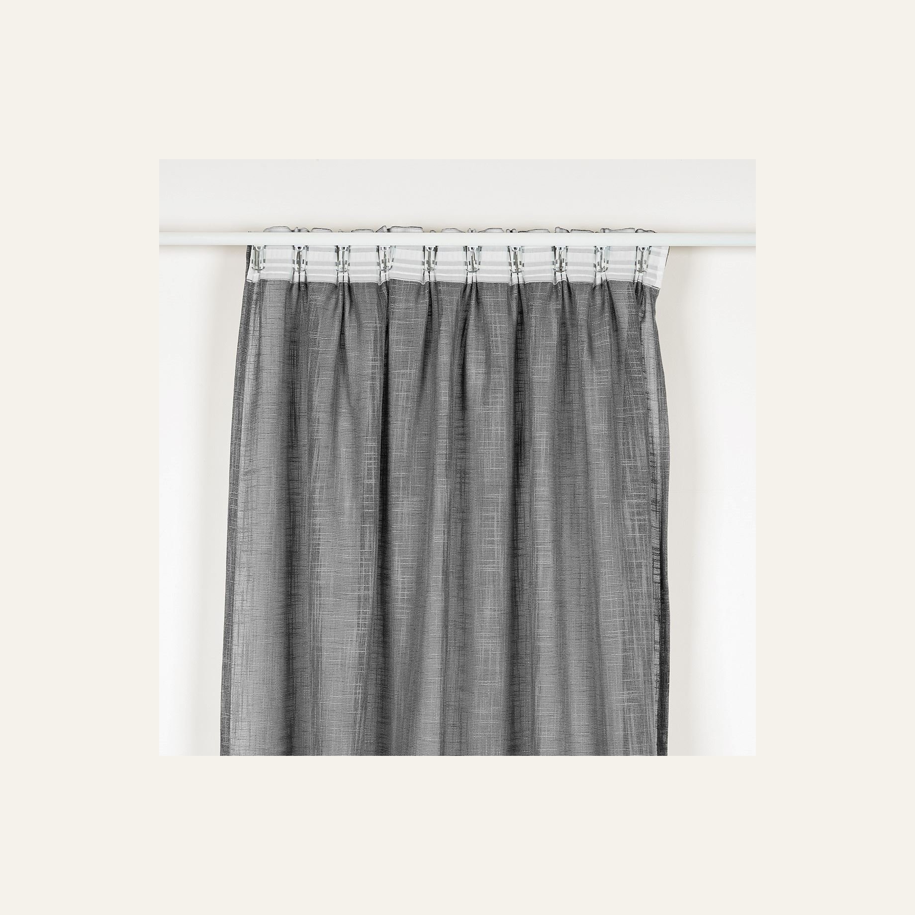 Gardinkrokar, höga stål - 3