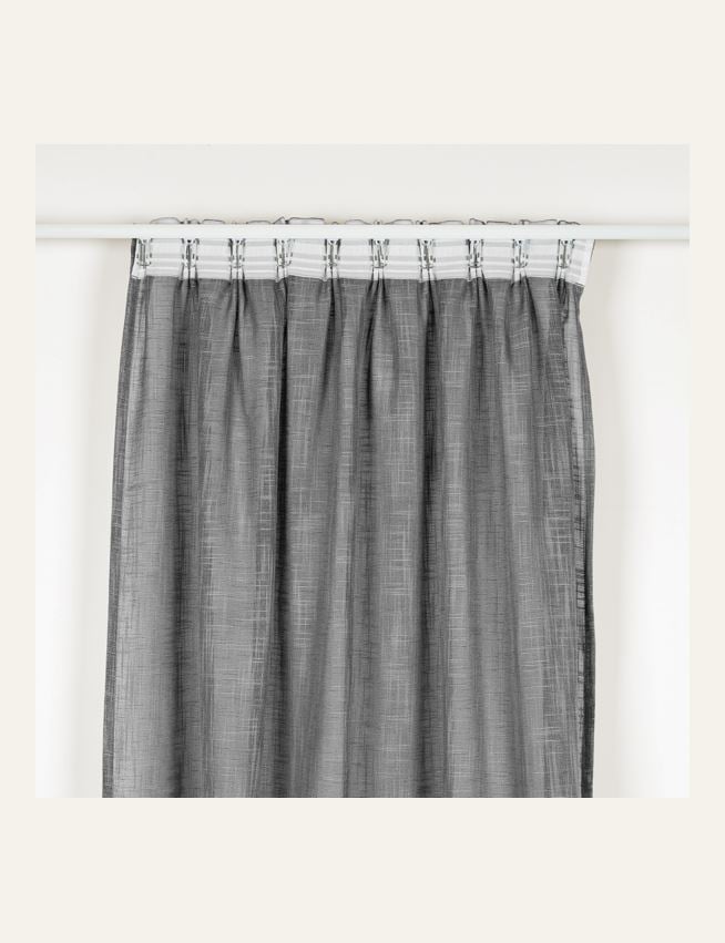 Gardinkrokar, höga stål - 3