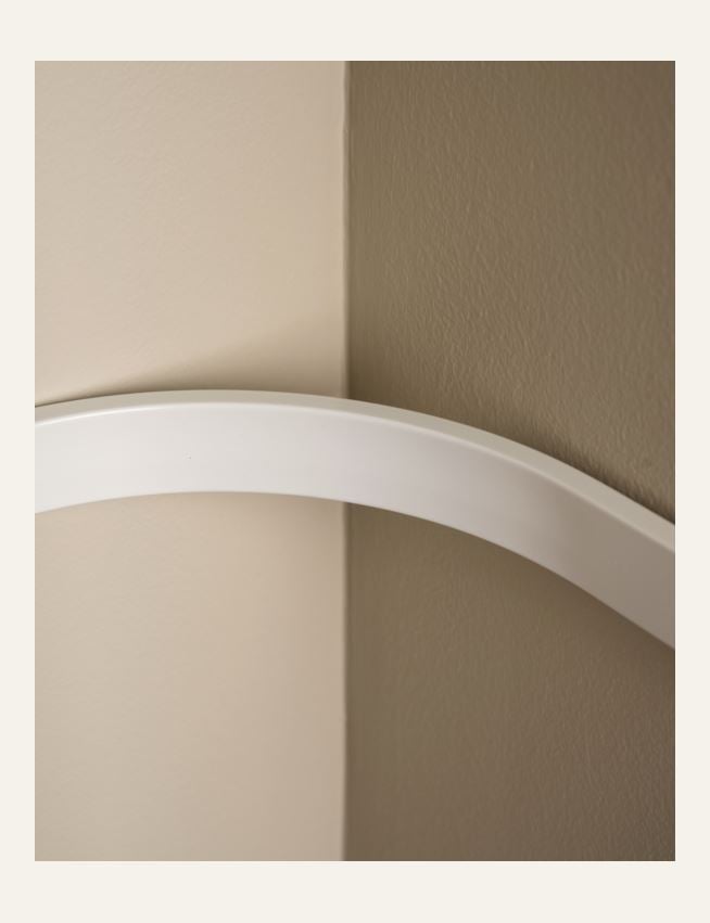 Hörnbåge 90° vit - 3