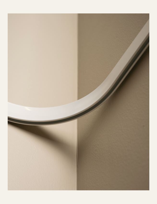 Hörnbåge 90° vit - 2