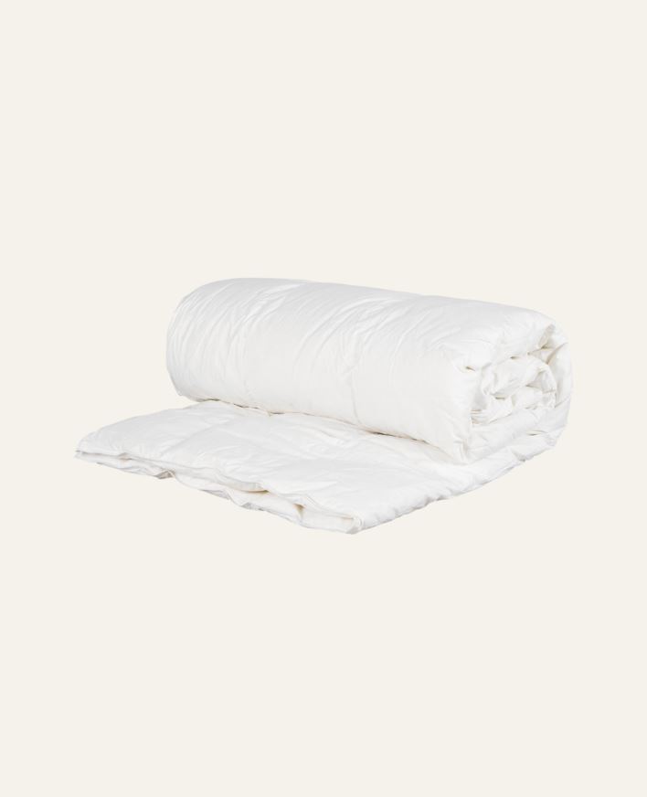 Medelvarmt duntäcke vit - 150x210 cm vit - 1