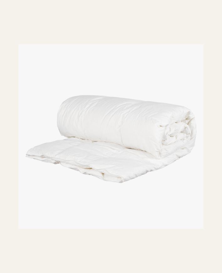Medelvarmt duntäcke vit - 150x210 cm vit - 1