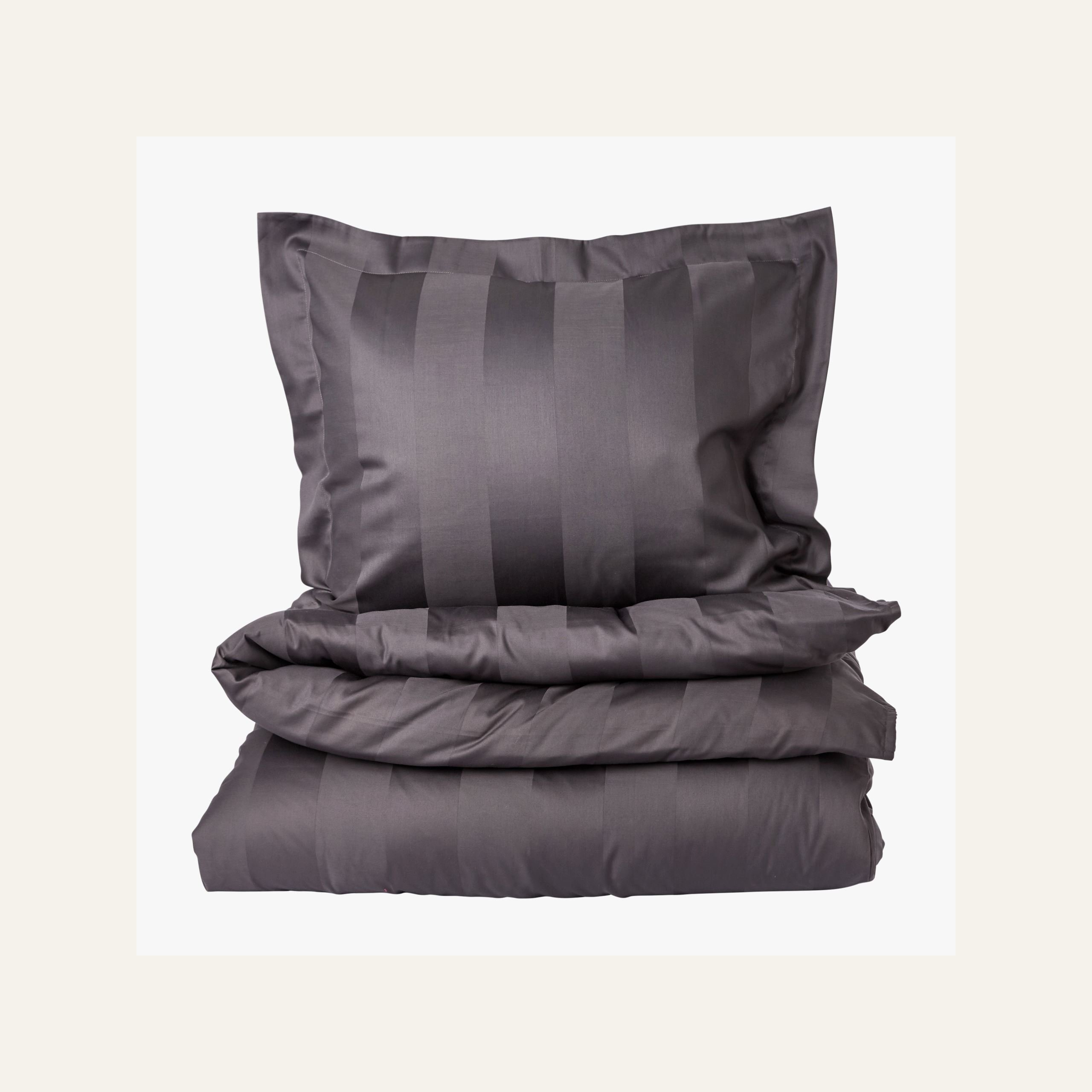 Påslakanset i satin grå - 2