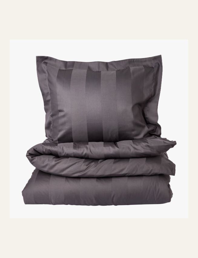 Påslakanset i satin grå - 2