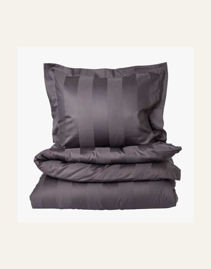Påslakanset i satin grå - 2