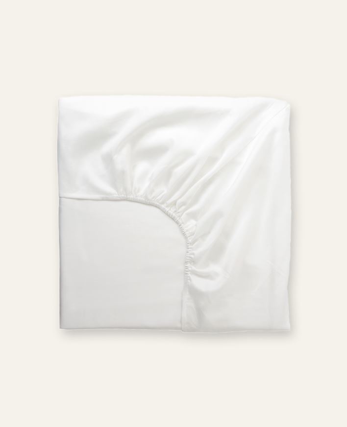 Dra-på-lakan vit - 120x200 cm vit - 1