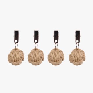 Hemp duktyngd, 4-pack natur