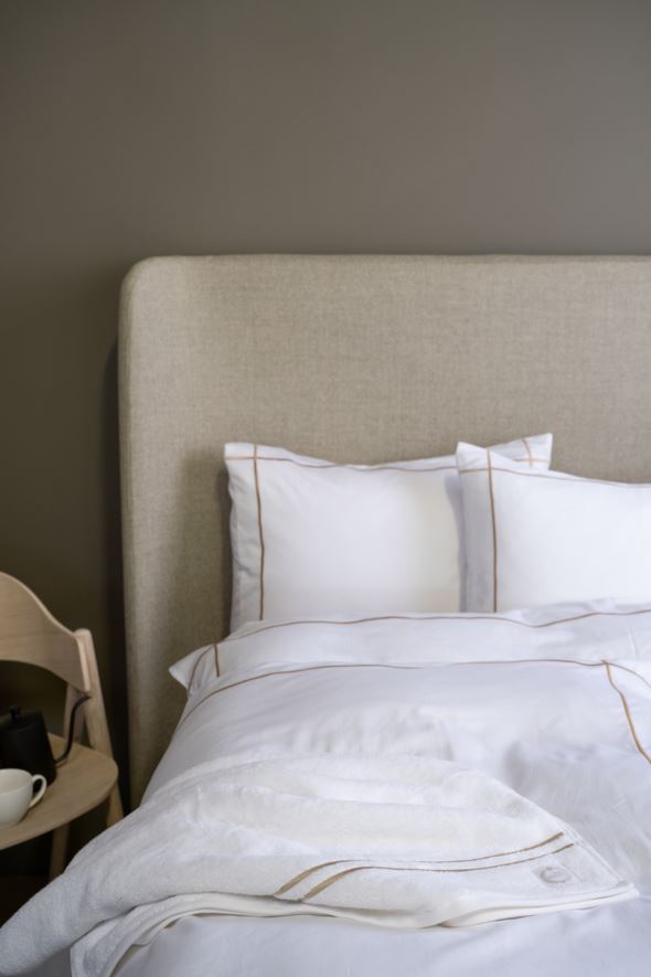 Påslakanset i satin sand - 6