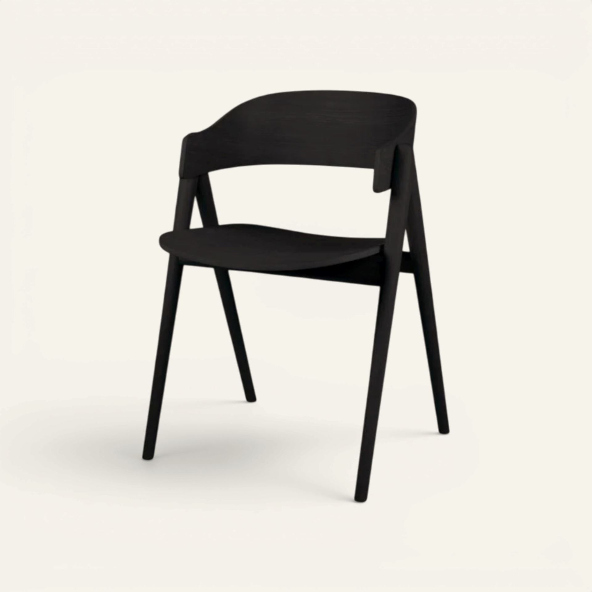 Matstol svart - 54x51x74 cm svart - 1