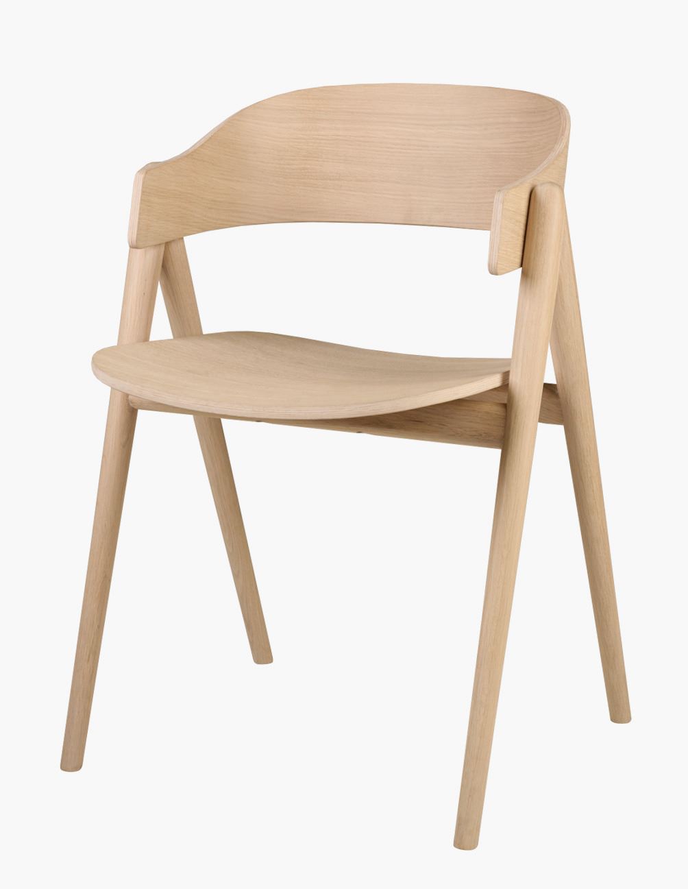 Matstol natur - 54x51x74 cm natur - 1