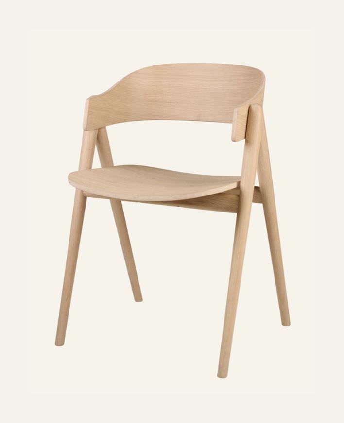 Matstol natur - 54x51x74 cm natur - 1