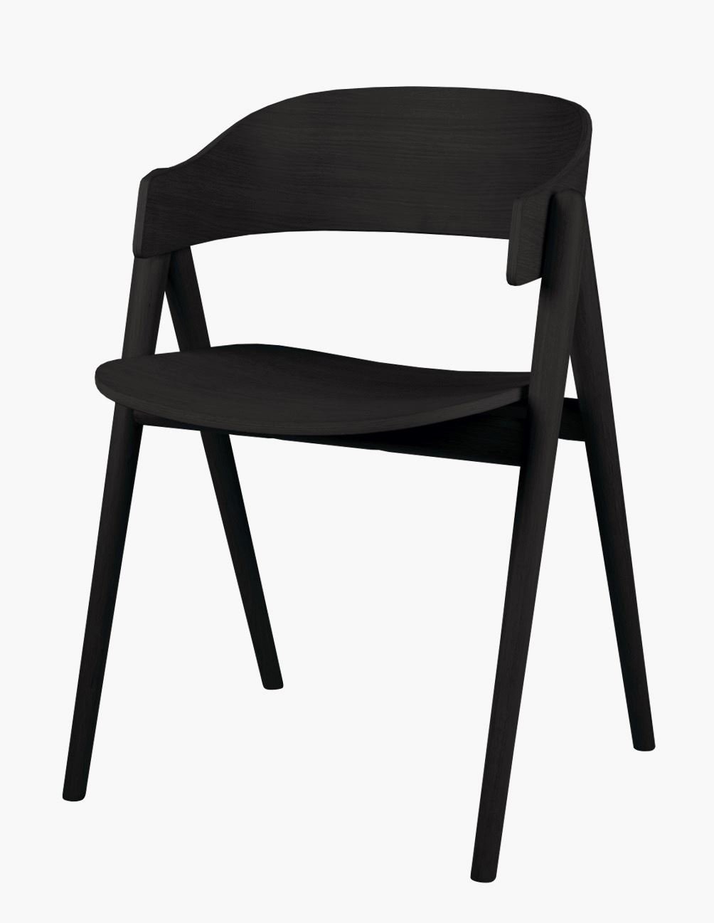 Matstol svart - 54x51x74 cm svart - 1