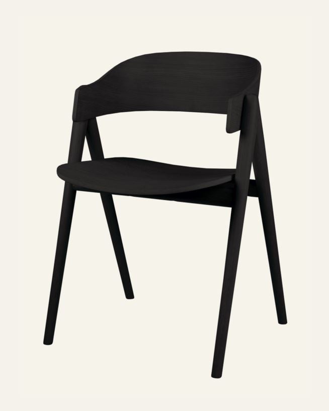 Matstol svart - 54x51x74 cm svart - 1