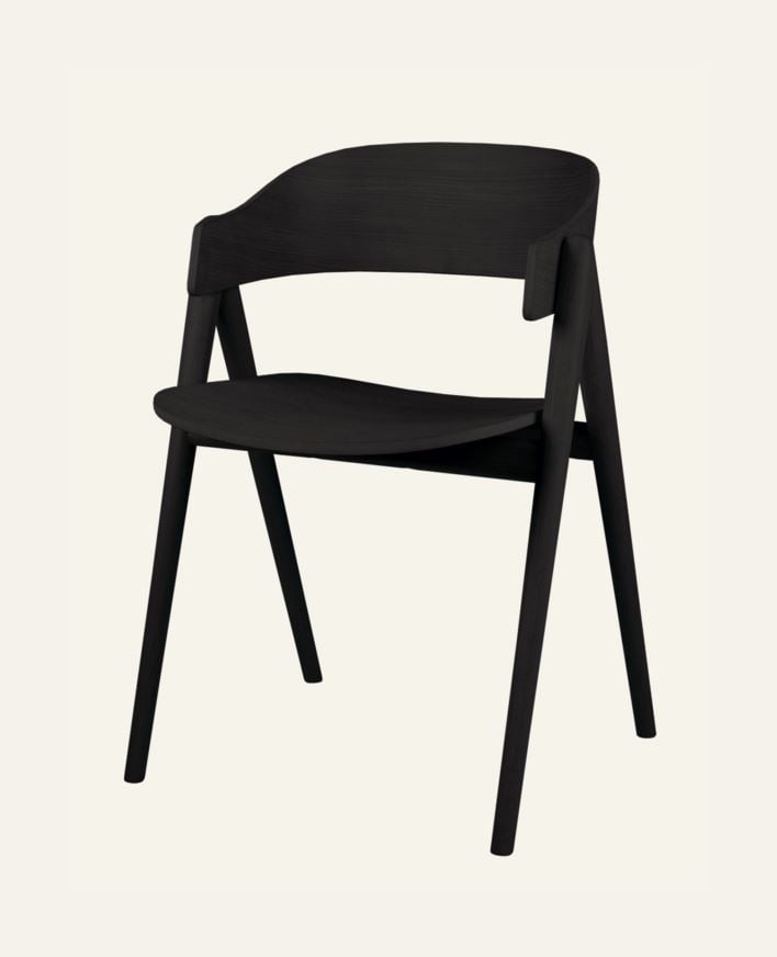 Matstol svart - 54x51x74 cm svart - 1