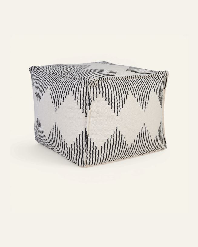 Puff offwhite - 50x50x45cm offwhite - 1
