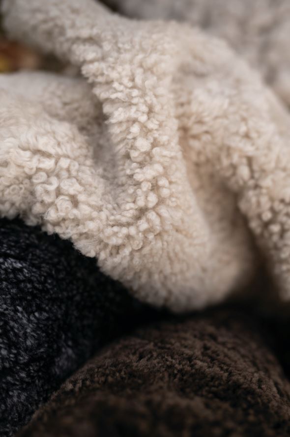 Fårskinn mörkgrå - 3