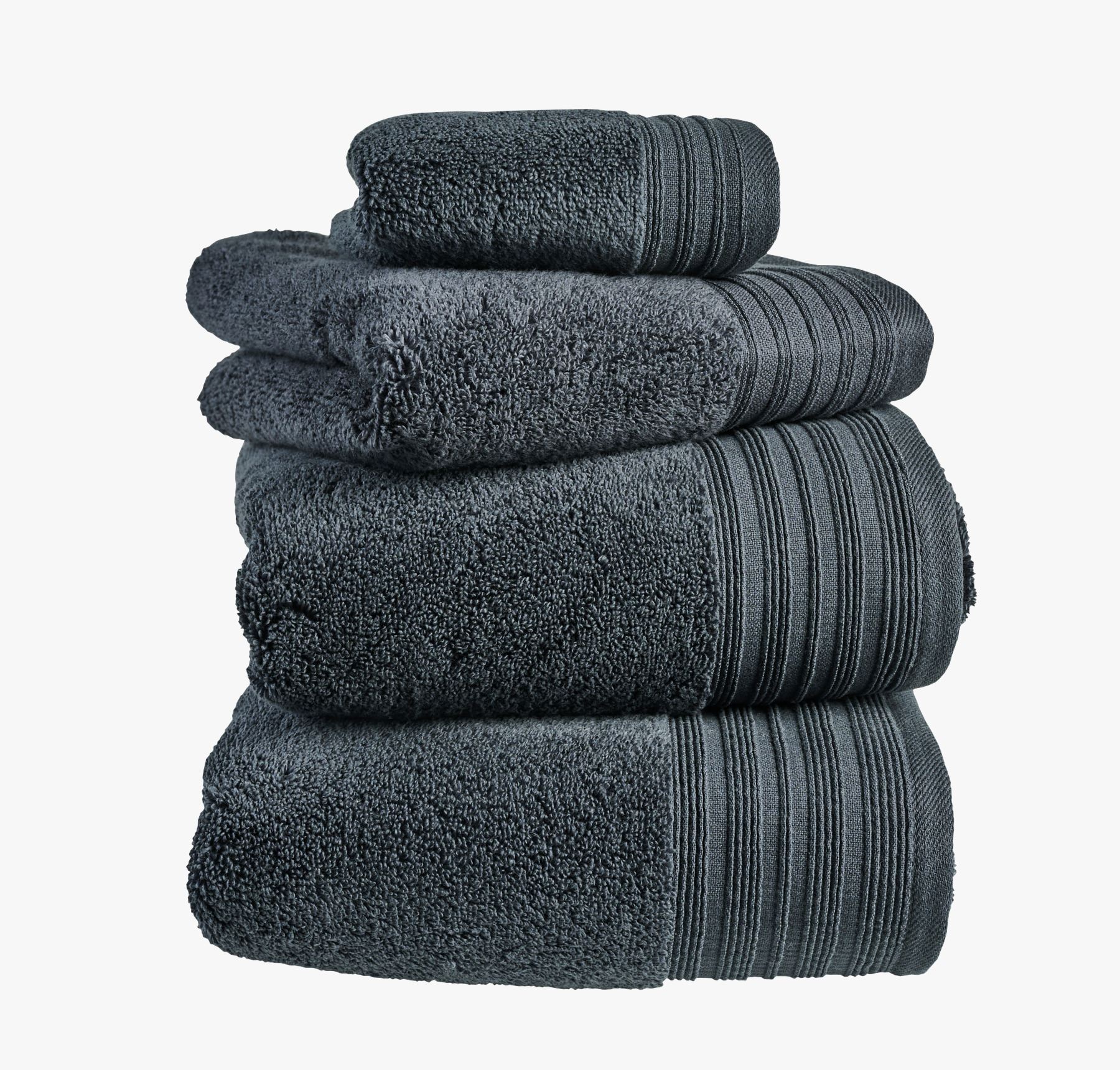 Handduk  mörkblå - 4