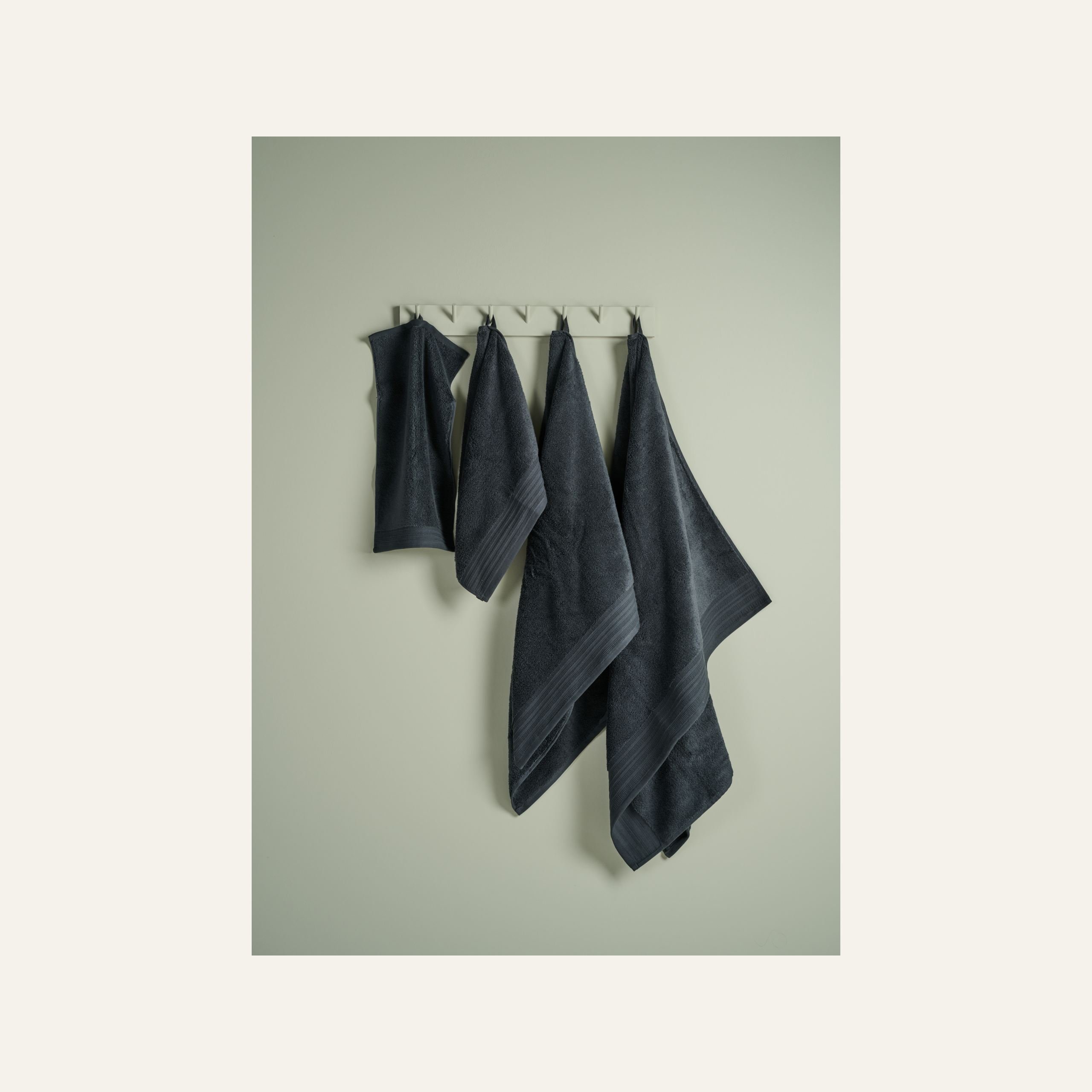 Handduk mörkblå - 6