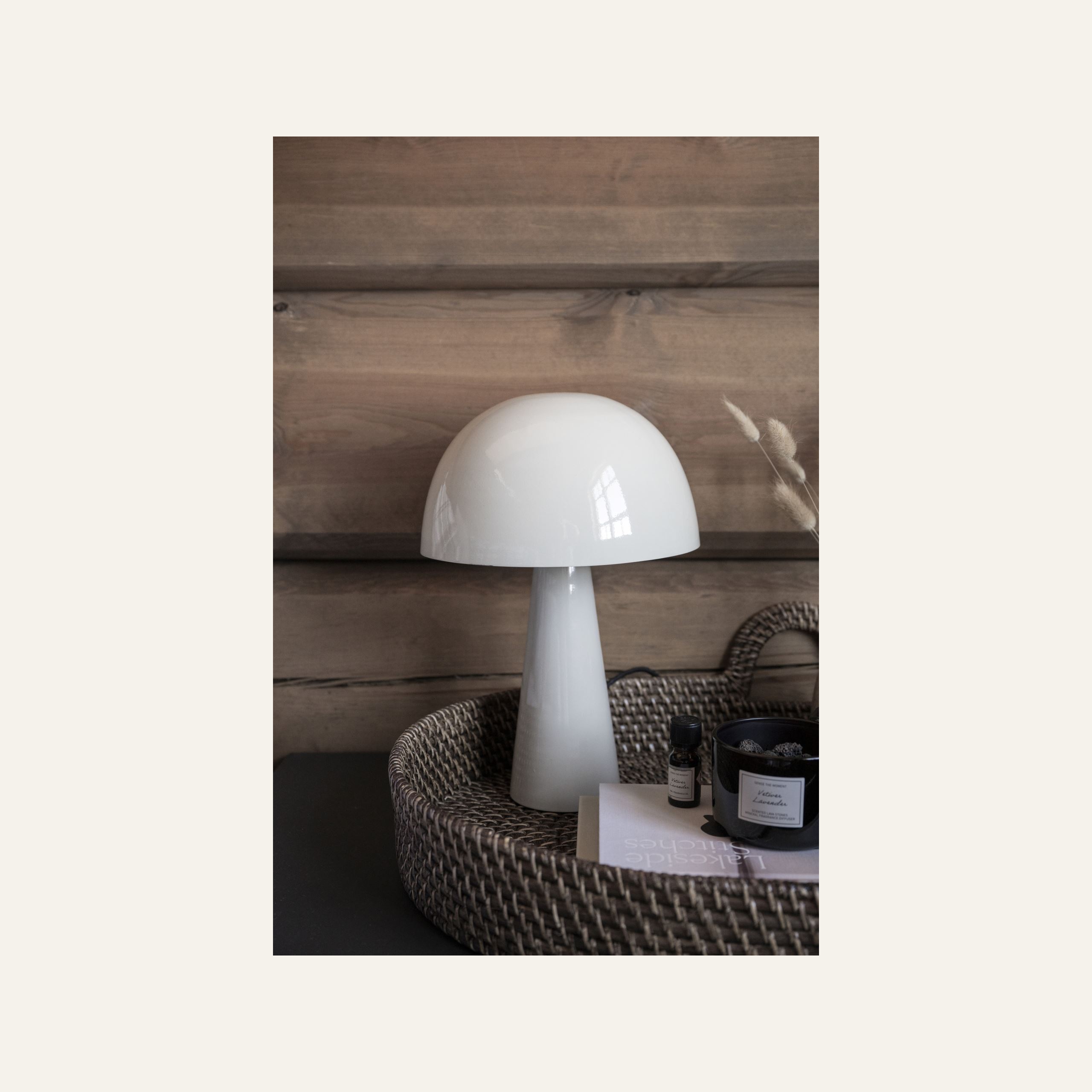 Bordslampa beige - 2