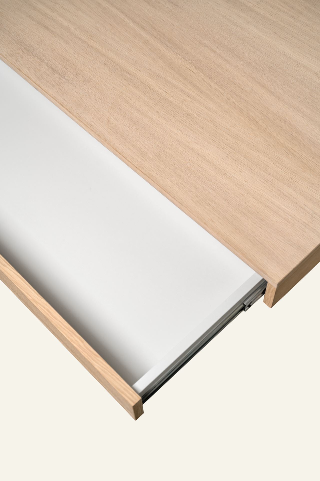 Skrivbordsenhet med låda natur - 2