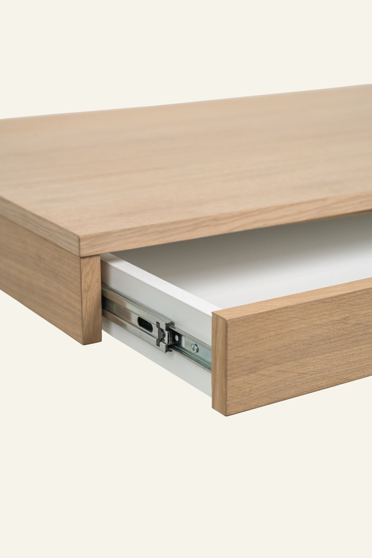 Skrivbordsenhet med låda natur - 5