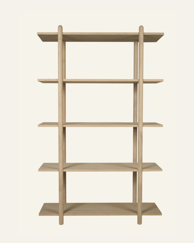 Hylla hög natur - 110x175x39 cm natur - 1