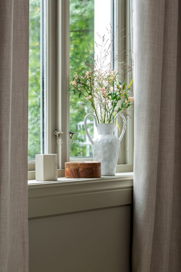 Ljusdämpande gardin beige - 2