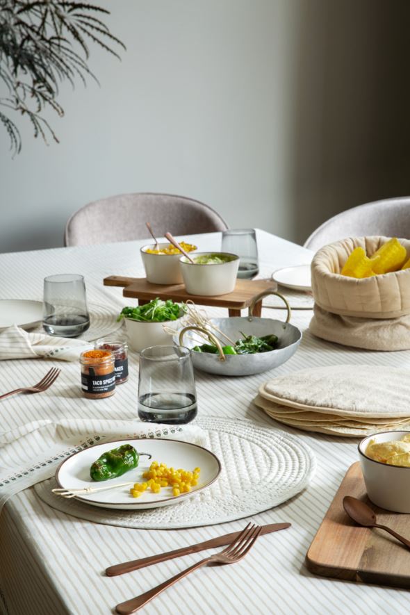 Förvaring av tortilla beige - 2