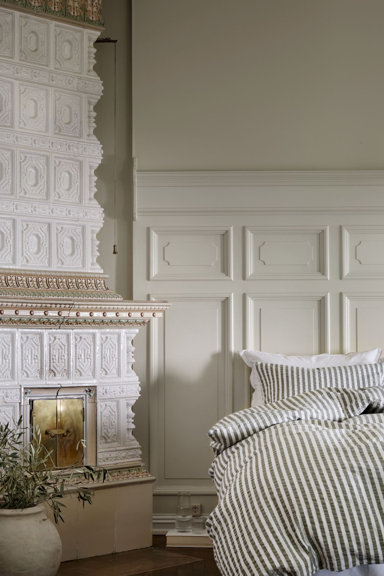 Påslakanset i bäckebölja olivgrön - 3