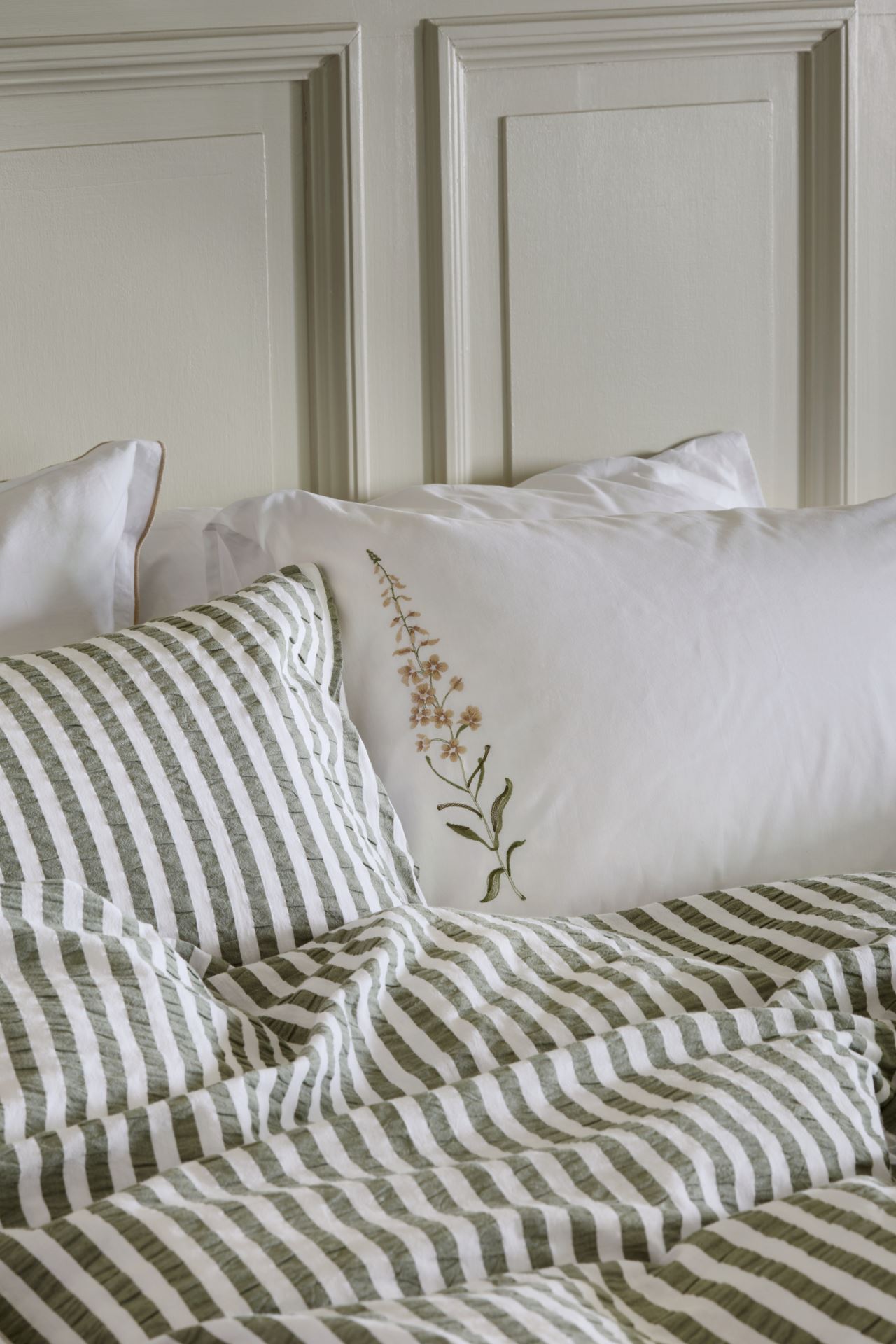 Påslakanset i bäckebölja olivgrön - 2