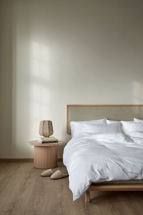 Sänggavel naturinoljad ek - 3