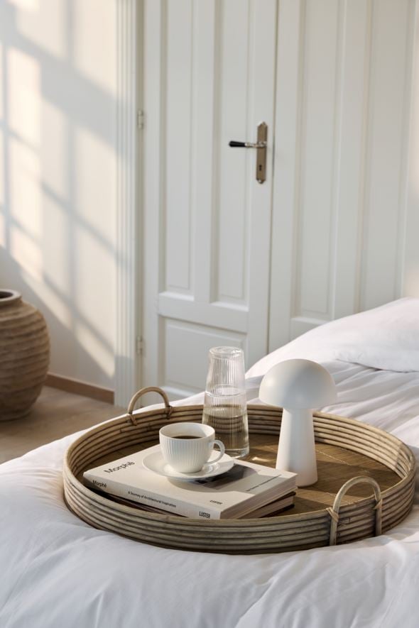 Batteridriven lampa vit - 2