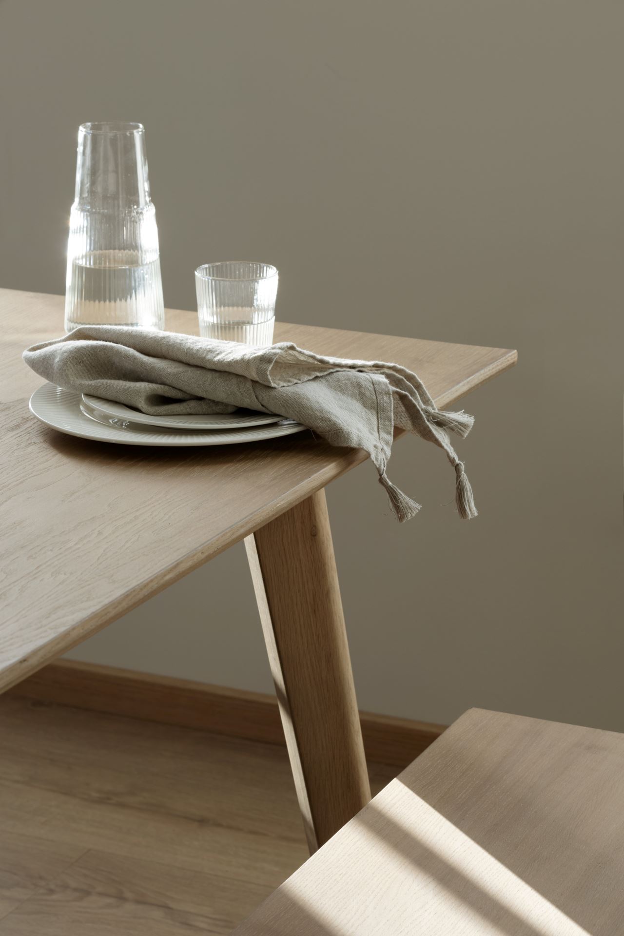 Linneservett  natur - 5